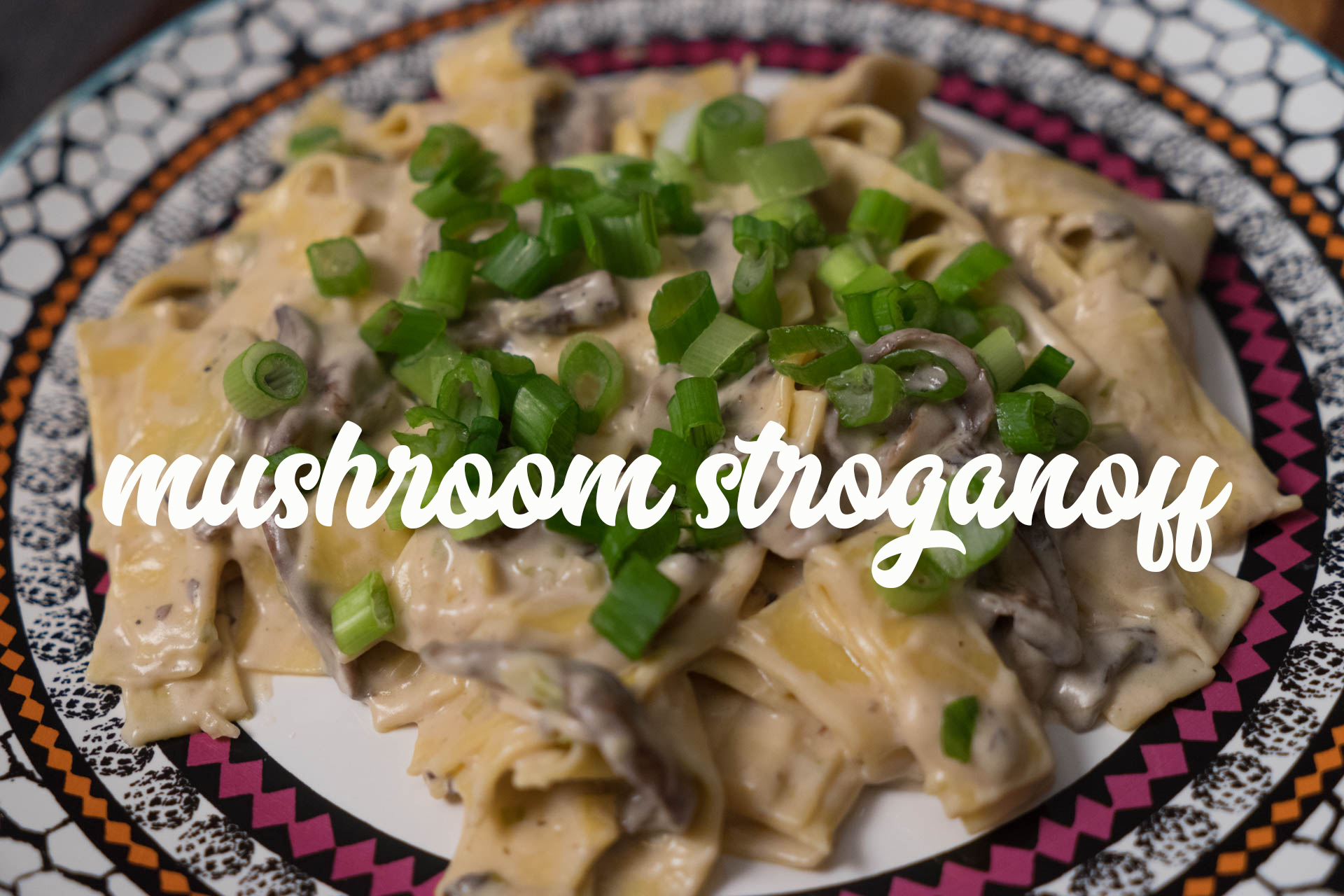 Mushroom Stroganoff