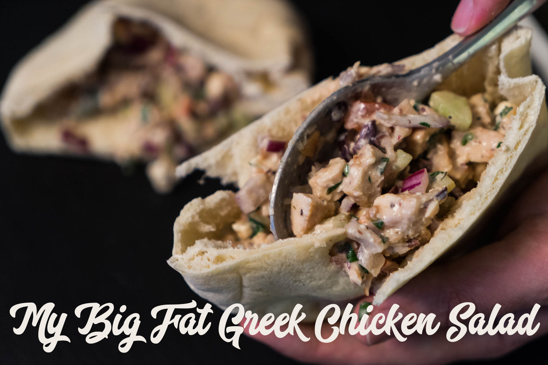 My Big Fat Greek Chicken Salad