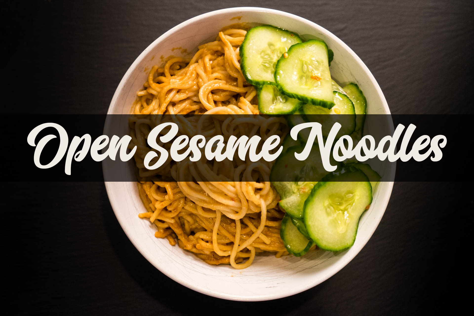 Open Sesame Noodles