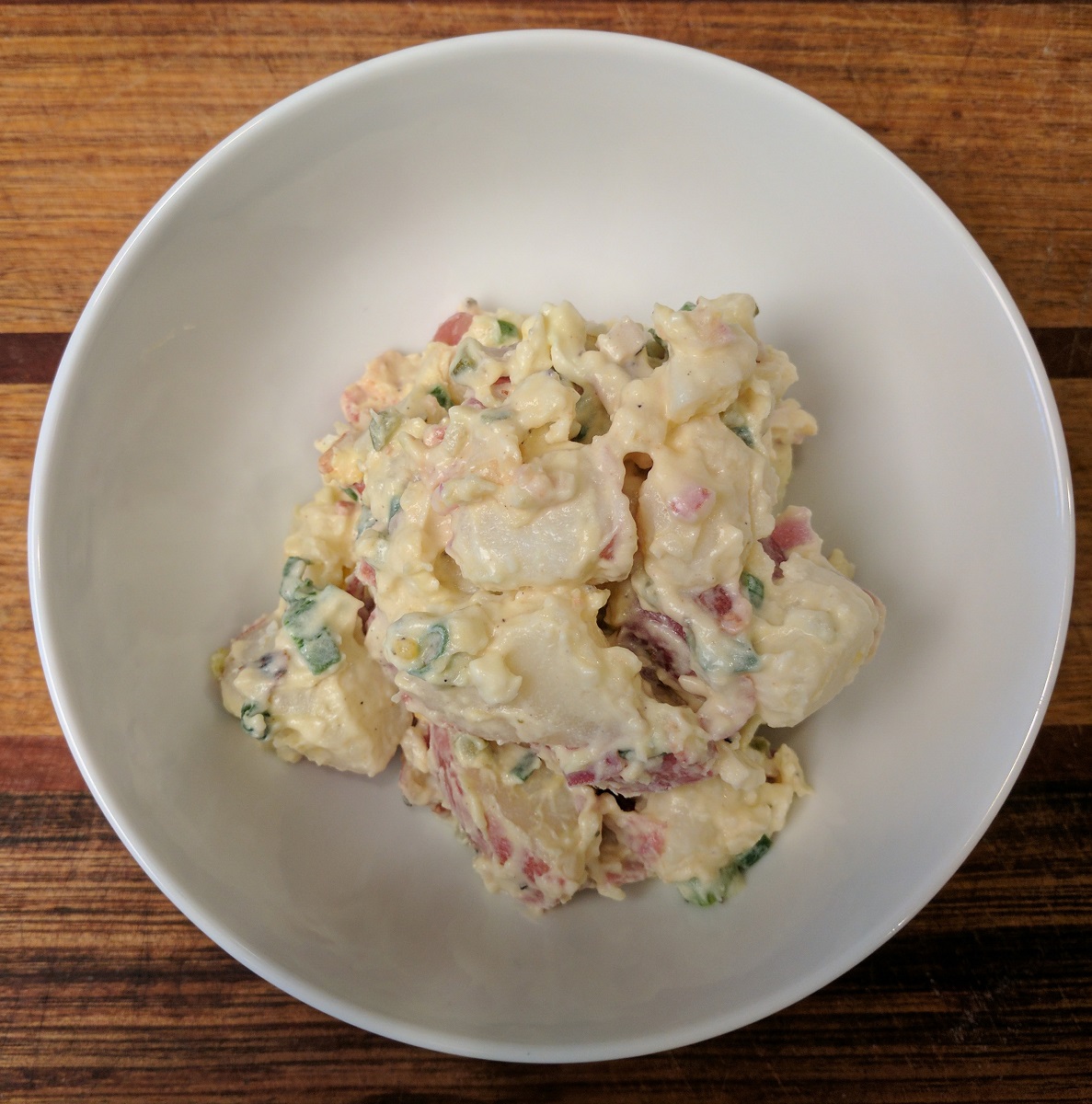 Creamy Potato Salad with Bacon